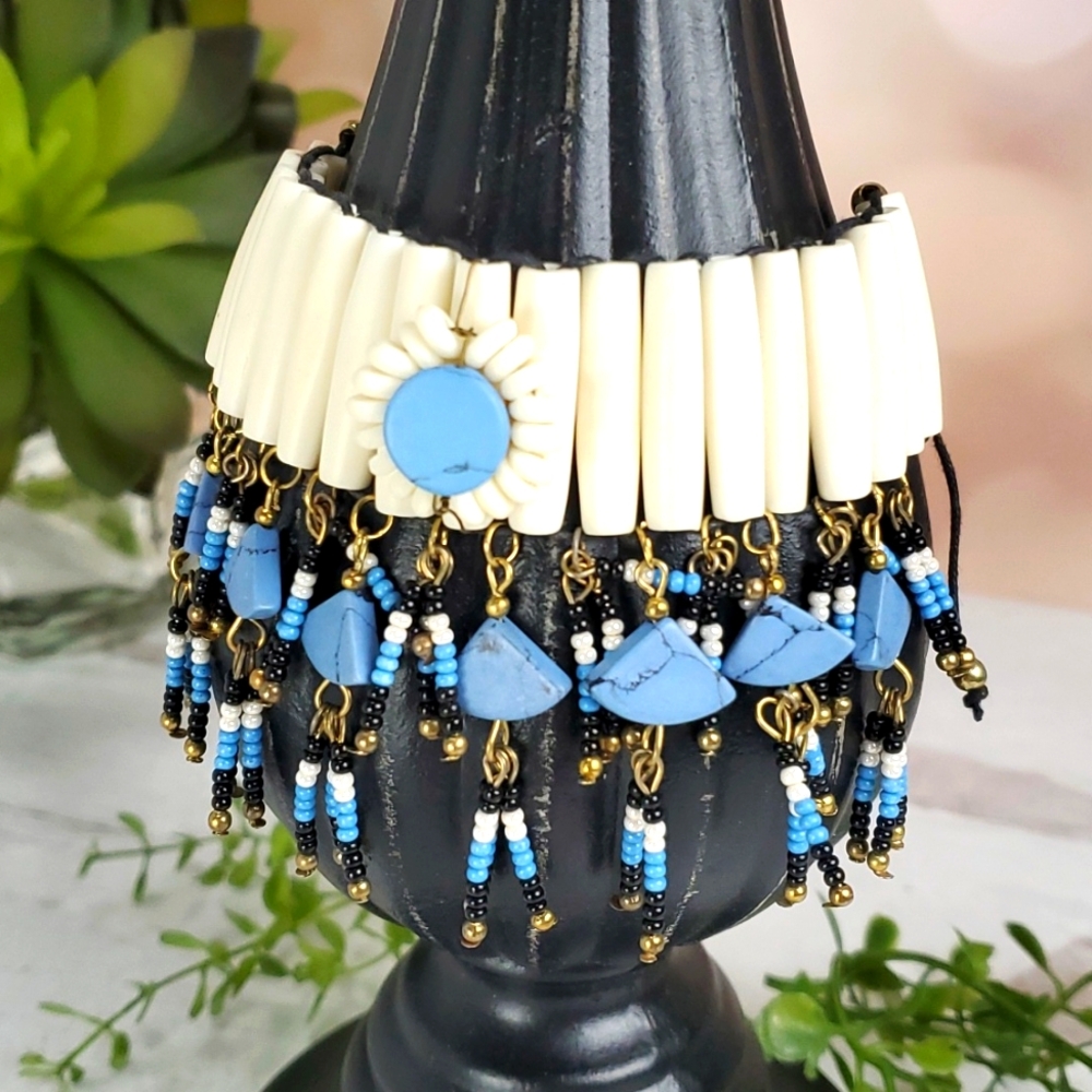 Anthropologie | Shiraleah Chicago Janelle Ivory Coastal Cowgirl Bracelet